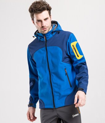 새로운 가을 겨울 야외 재킷 남성 SoftShell 남성 하이킹 재킷 방수 Windstopper 따뜻한 양털 스포츠 재킷